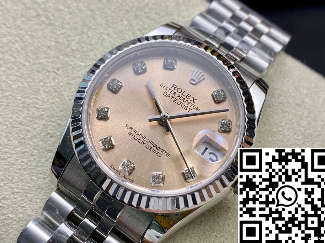 Diamond-set Casual 31MM Rolex Factory 682 EW Datejust Dial 0729